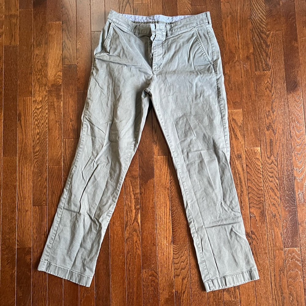 LL Bean Lakewashed Stretch Khakis